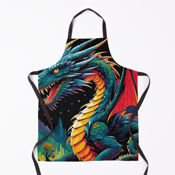 Item preview, Vibrant and Detailed Dragon in Full Glory designed and sold by GrizzlyCollective.