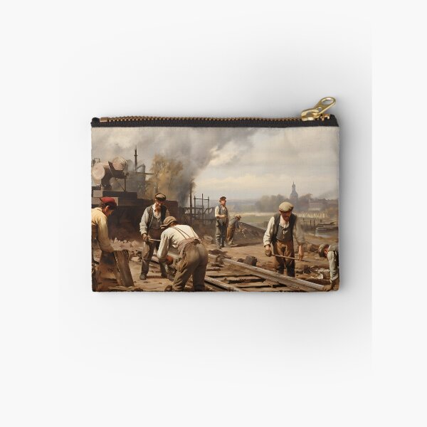 Item preview, Victorian - Railroad Workers designed and sold by KootenayDesigns.