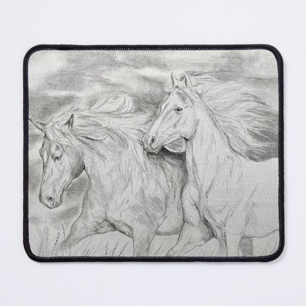 Item preview, Two Horses designed and sold by EsmiArt.