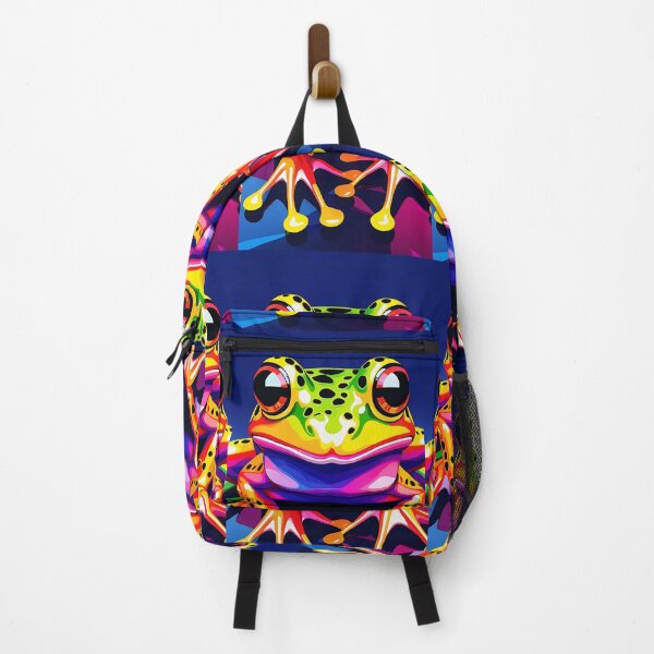 Item preview, frog colorful designed and sold by Best-Art-Design.