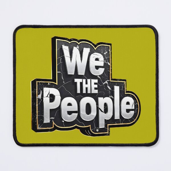 Item preview, We The People USA Constitution preamble motivational design designed and sold by BorgSpareParts.