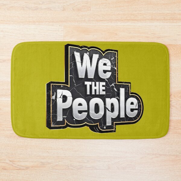 Item preview, We The People USA Constitution preamble motivational design designed and sold by BorgSpareParts.