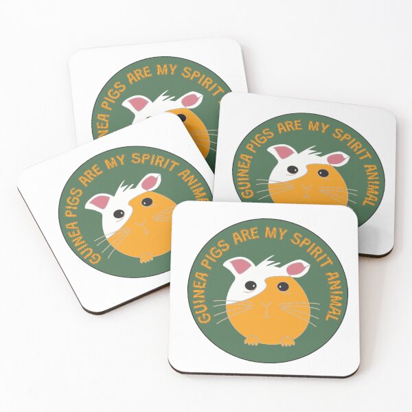 Item preview, Guinea Pigs are my spirit animal - Green 1 designed and sold by 137Lanternes.