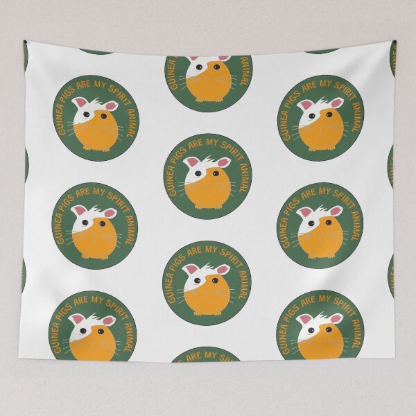 Item preview, Guinea Pigs are my spirit animal - Green 1 designed and sold by 137Lanternes.