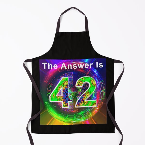 Item preview, The Answer Is 42 - Graphic Art Fluid Simulation and Fractals designed and sold by Warren Paul Harris.