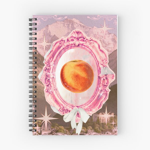 Item preview, Vintage Pink Frame with Nectarine Peach designed and sold by bowsbotanicals.