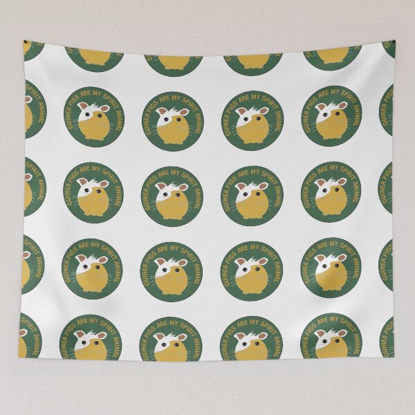 Item preview, Guinea Pigs are my spirit animal - Green 2 designed and sold by 137Lanternes.