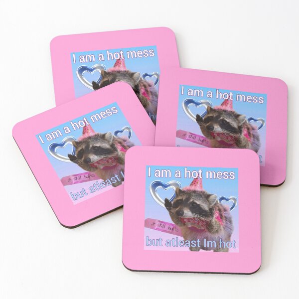 Item preview, Funny meme motivational raccoon  designed and sold by loveleia.