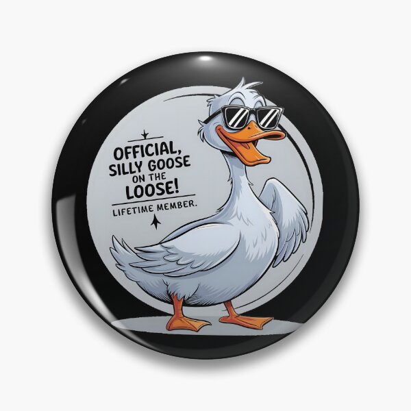 Item preview, Official Silly Goose Lifetime Member designed and sold by PlanetMarker.