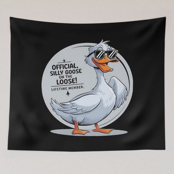 Item preview, Official Silly Goose Lifetime Member designed and sold by PlanetMarker.