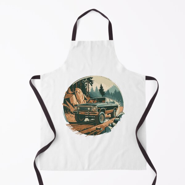 Item preview, Vintage Offroad Adventure Rugged 1970s Car in Nature off grid designed and sold by w1ckerman.