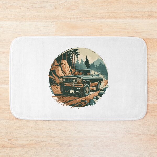 Item preview, Vintage Offroad Adventure Rugged 1970s Car in Nature off grid designed and sold by w1ckerman.