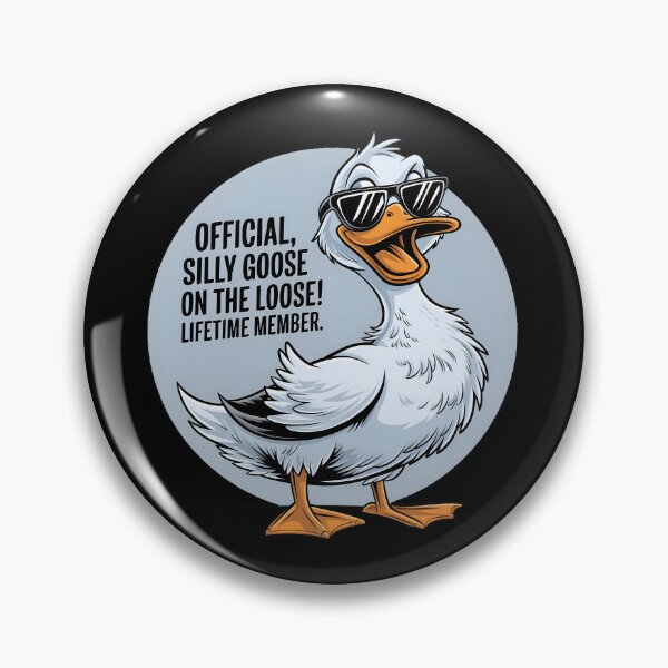 Item preview, Official Silly Goose Lifetime Member designed and sold by PlanetMarker.