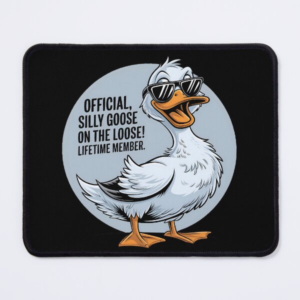 Item preview, Official Silly Goose Lifetime Member designed and sold by PlanetMarker.