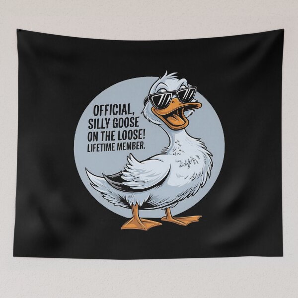 Item preview, Official Silly Goose Lifetime Member designed and sold by PlanetMarker.