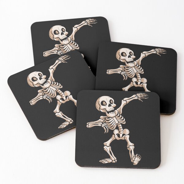 Item preview, Dancing Skeleton Halloween Funny designed and sold by Quirky Shirts.