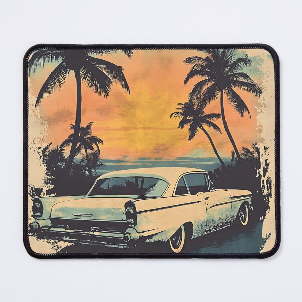 Item preview, Car Vintage 60's, Retro Ride designed and sold by AiriArt.