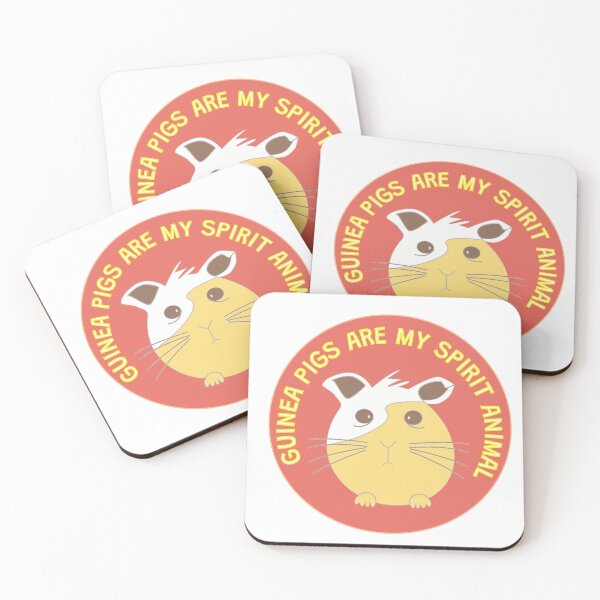 Item preview, Guinea Pigs are my spirit animal - pink designed and sold by 137Lanternes.