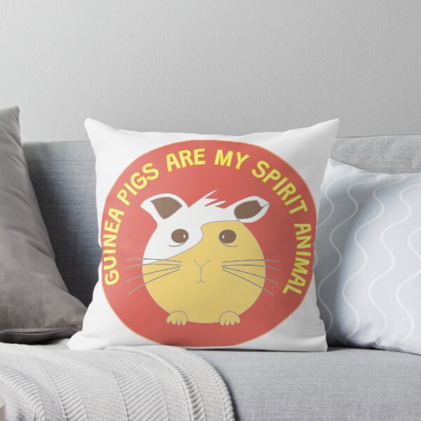 Item preview, Guinea Pigs are my spirit animal - pink designed and sold by 137Lanternes.