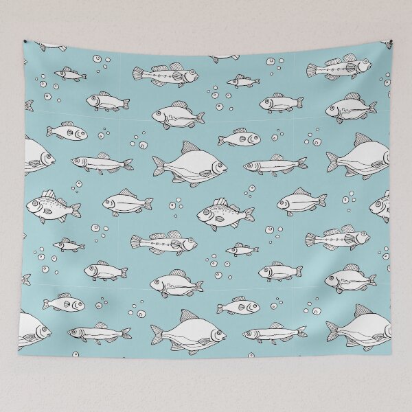 Item preview, Various fish pattern, hand drawn designed and sold by SleepyMarten.