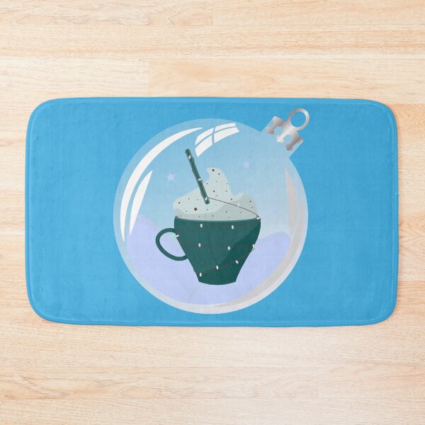 Item preview, Coffe cup Cappuccino in Christmas bauble designed and sold by CutieBlue.