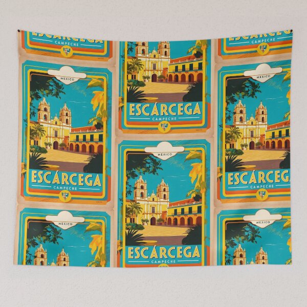 Artikelvorschau, Escarcega Campeche Mexiko Mexiko Vintage Reisetourismus entworfen und verkauft von TravelersGems.