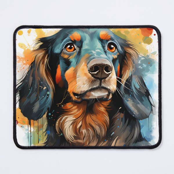 Item preview, Dachshund | Colorful Watercolor Design #11 designed and sold by MatsurexDesigns.