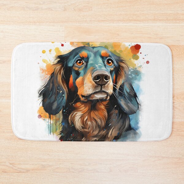 Item preview, Dachshund | Colorful Watercolor Design #11 designed and sold by MatsurexDesigns.