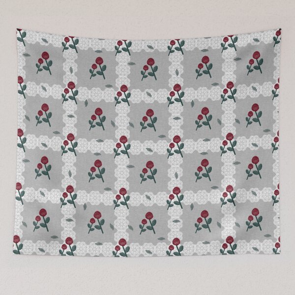 Item preview, Lace and Rose Fabric Texture designed and sold by KrissaEsme.