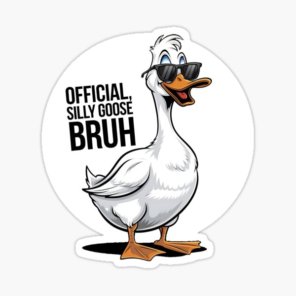 Artikel-Vorschau von Offizieller Silly Goose Bruh, designt und verkauft von PlanetMarker.
