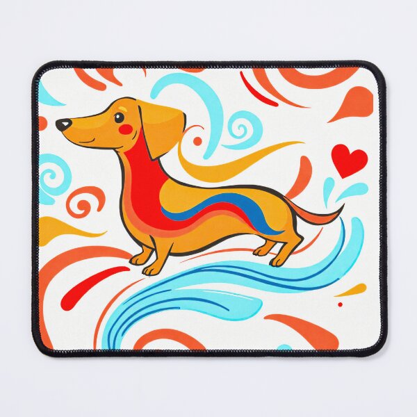 Item preview, Lively Lines And Dachshund Delight designed and sold by Cute-Cuddles.