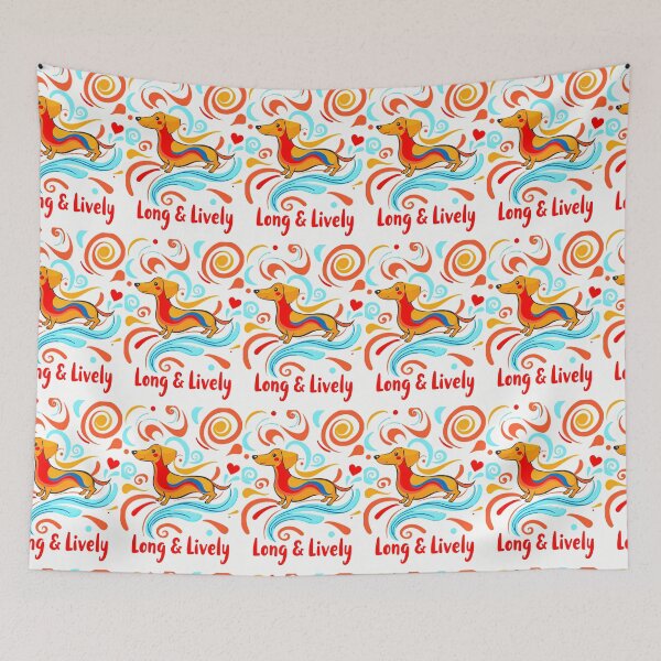 Item preview, Lively Lines And Dachshund Delight designed and sold by Cute-Cuddles.