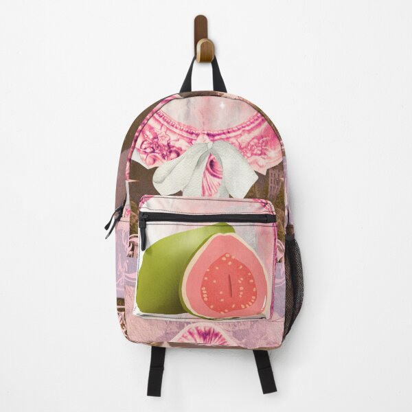 Item preview, Pink Vintage Mirror with Guava Fruit designed and sold by bowsbotanicals.