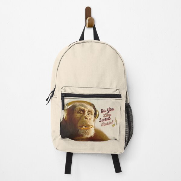 Item preview, Chimp with Headphones - Do You Like Sweet Music? designed and sold by Semi-quaver.