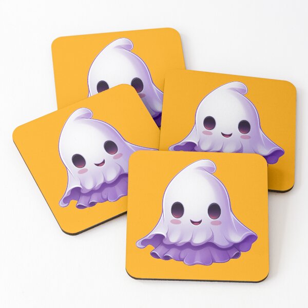 Item preview, Kawaii Halloween Purple Ghost  designed and sold by KawaiiArtStyle.