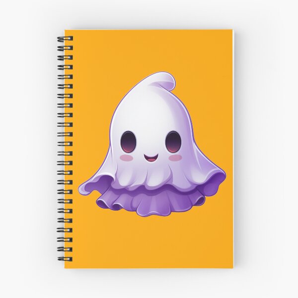 Item preview, Kawaii Halloween Purple Ghost  designed and sold by KawaiiArtStyle.