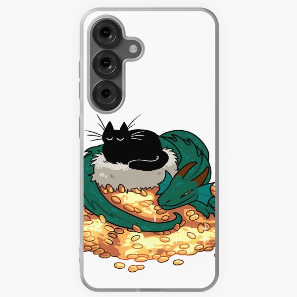 Item preview, Green Dragon, Cat and Treasure designed and sold by Fishtrouts.