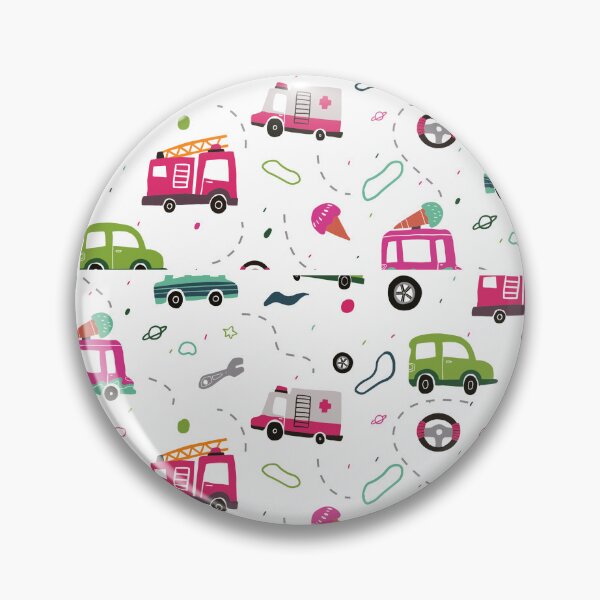 Item preview, Colorful Cartoon Vehicles Pattern for Kids seamless pattern. designed and sold by sutja.