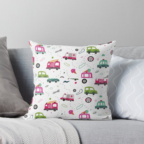 Item preview, Colorful Cartoon Vehicles Pattern for Kids seamless pattern. designed and sold by sutja.