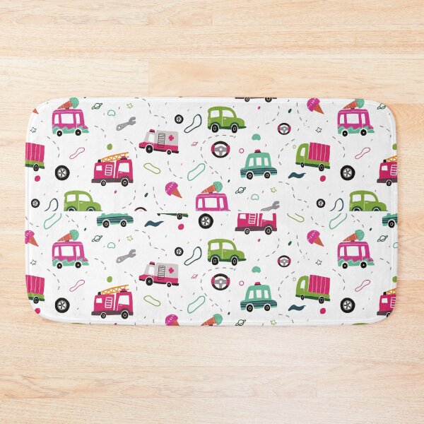 Item preview, Colorful Cartoon Vehicles Pattern for Kids seamless pattern. designed and sold by sutja.