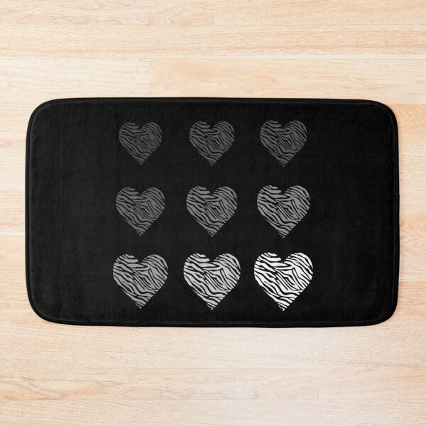 Item preview, gradient zebra heart designed and sold by Audrey Janvier | AJD.