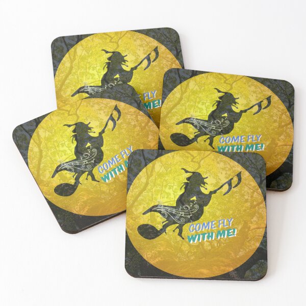 Item preview, Come Fly with Me! - Music Lover's Halloween Merch designed and sold by Semi-quaver.