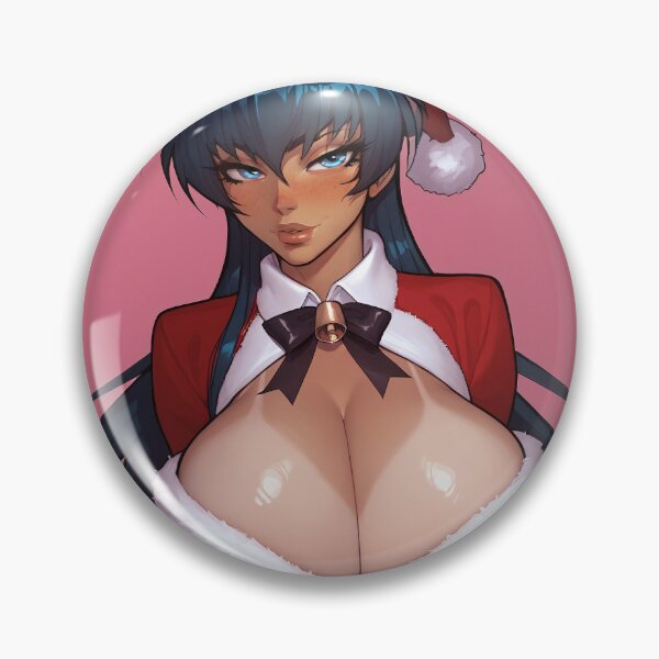 Item preview, Anime Gamer Girl in Christmas Santa Outfit designed and sold by WaifuBrowser.