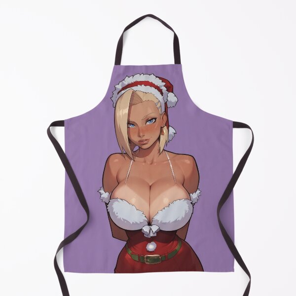 Item preview, Anime Gamer Girl in Christmas Santa Outfit designed and sold by WaifuBrowser.