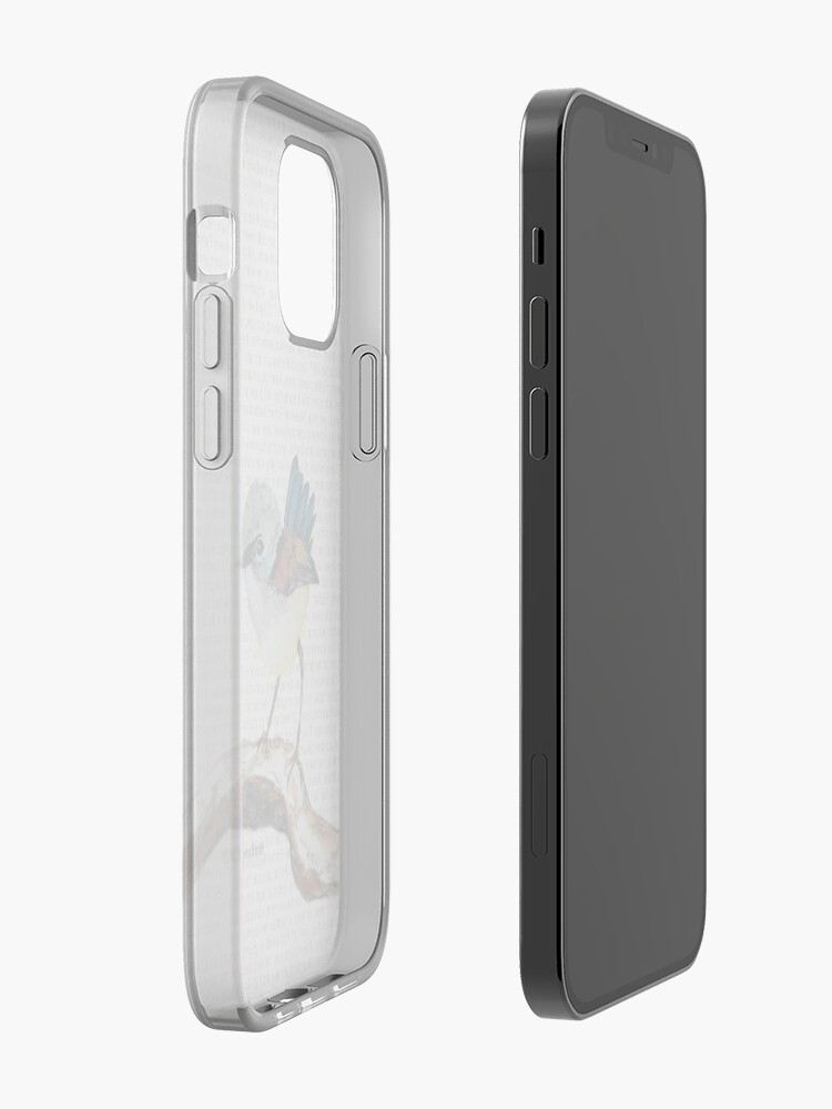 Alternate view of Don't worry, bird watercolor / Matthew 6:26-27 iPhone Case & Cover