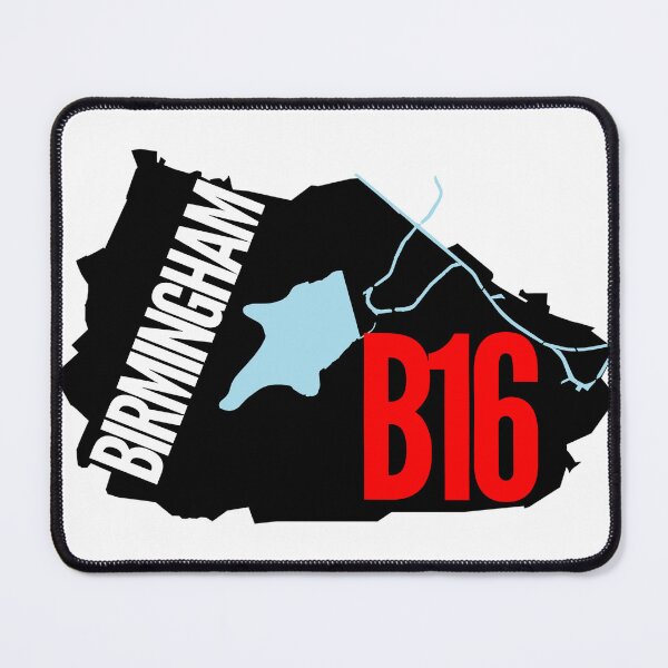 Item preview, Birmingham B16 Postcode designed and sold by streetlist.