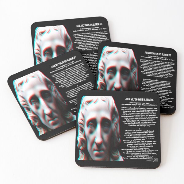 Item preview, John Milton Poem designed and sold by EyeMagined.
