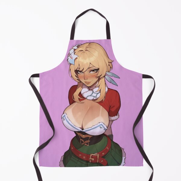 Item preview, Anime Gamer Girl in Christmas Santa Outfit designed and sold by WaifuBrowser.