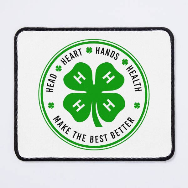 Item preview, 4H Sticker. 4H Clover. Shamrock. 4-H Livestock. Leaf clover. Show Animals. T-shirts. Mug. Stickers. designed and sold by Aknarin Thika.