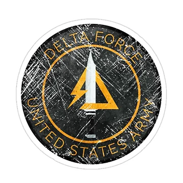 Artwork thumbnail, Delta force patch by ComicStickerLab